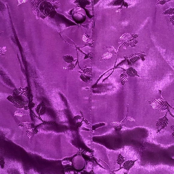 New Embroidered Satin Nightshirt - Picture 3 of 5